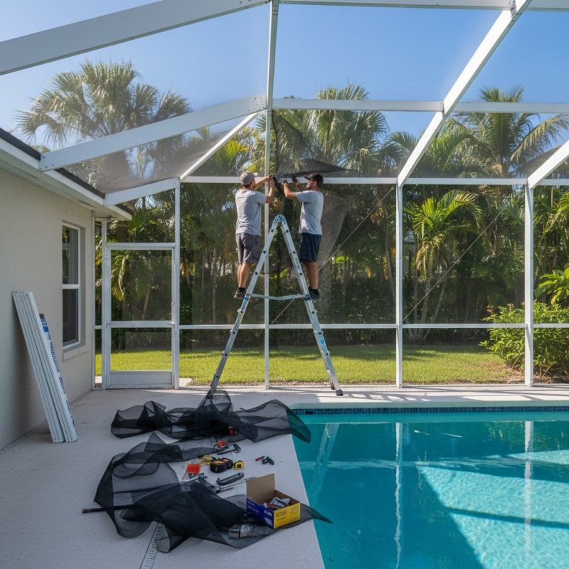 Pool Cover Repair